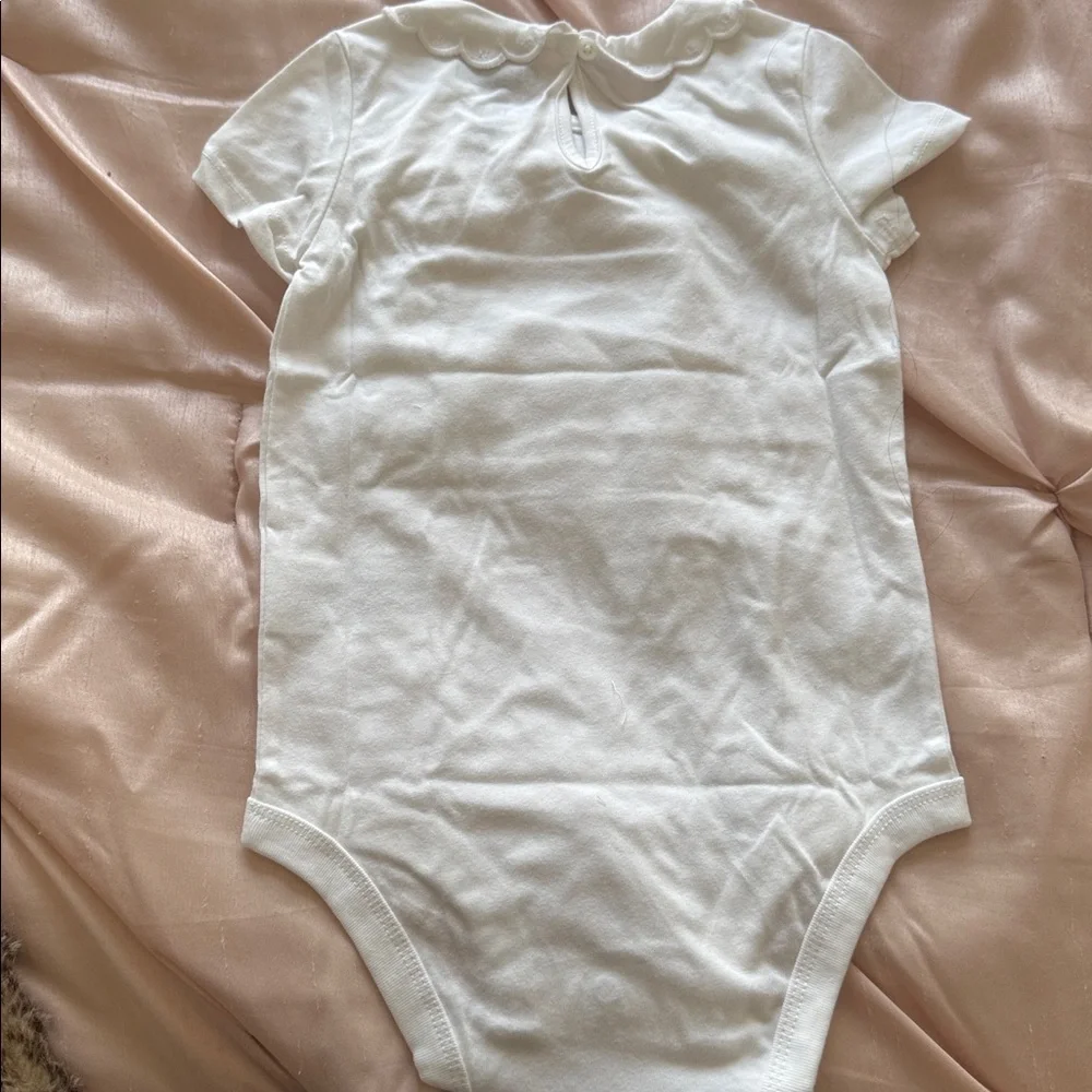 Oshkosh Bgosh Classic White Kids One Piece